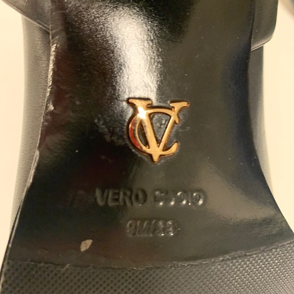 VINCE CAMUTO Signature Black Tazmin Riding Boots - Picture 9 of 10